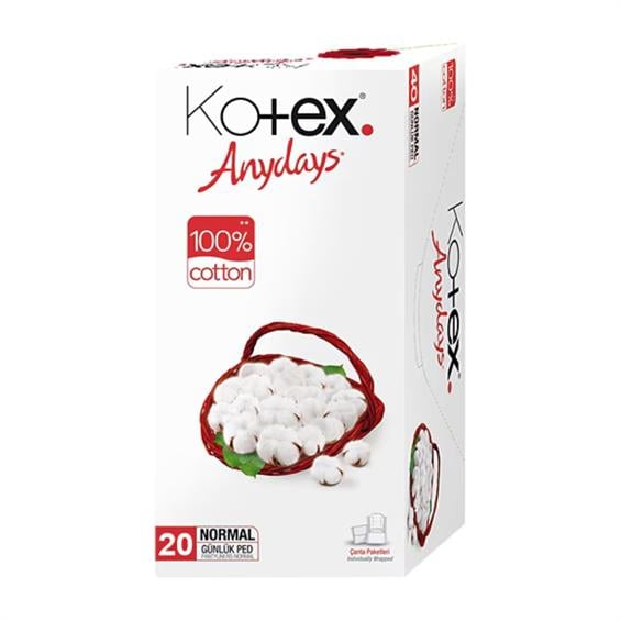Kotex Günlük Ped Normal 20'li