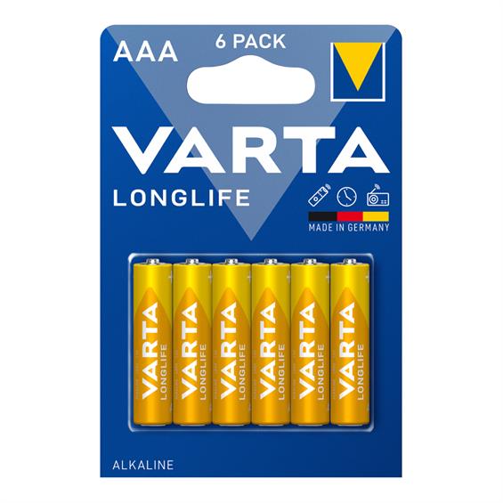Varta Longlife 6 AAA Pil