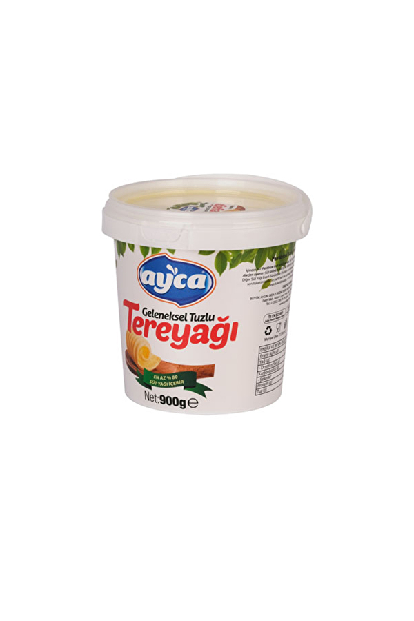 Ayca Tuzlu Tereyağı 900 G