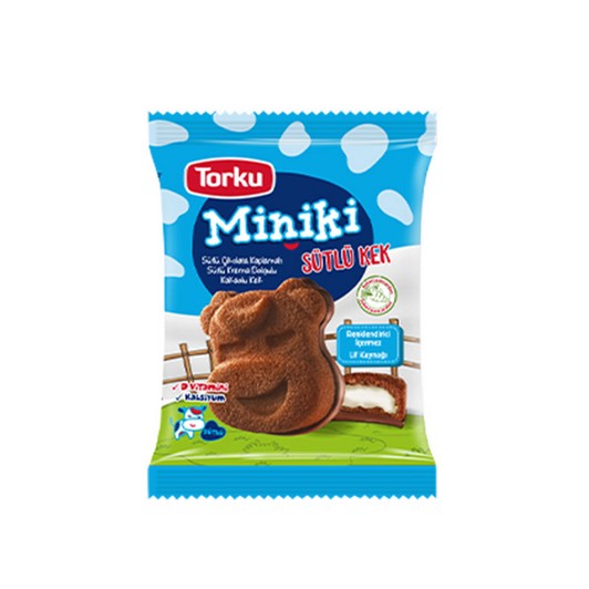 Torku Miniki Sütlü Kaplamalı Soslu Kek 40 gr