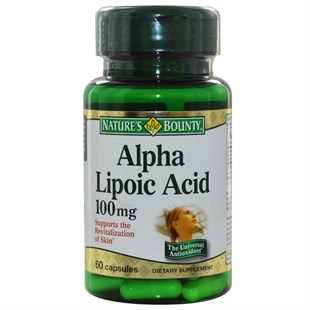 Nature's Bounty Alpha Lipoic Acid 100 mg 60 Kapsül