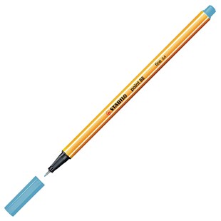 Stabilo Point 88 İnce Uçlu Keçeli Kalem0.4 MM Uçuk Mavi 88/57