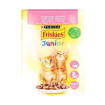 FRISKIES YAVRU TAVUK ETLI KEDI YAS MAMA 85g