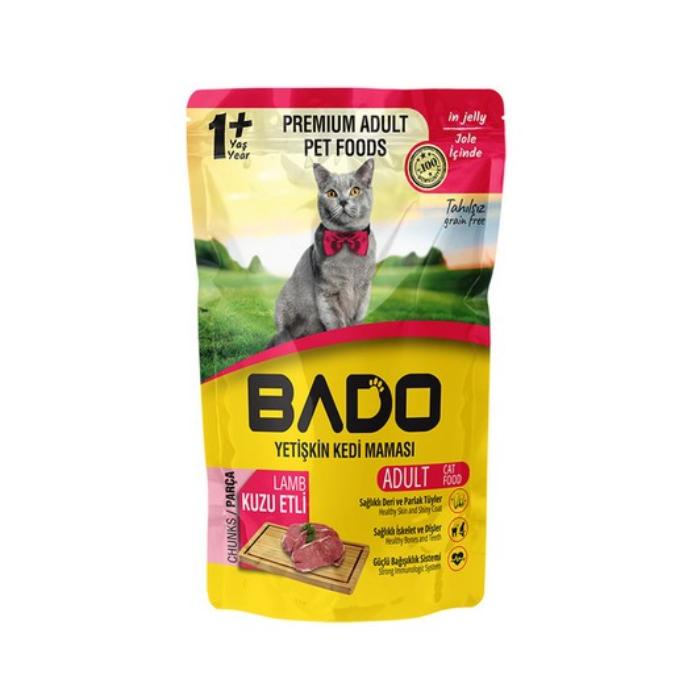 Bado Yetişkin Kedi Yaş Mama 85 gr Etli