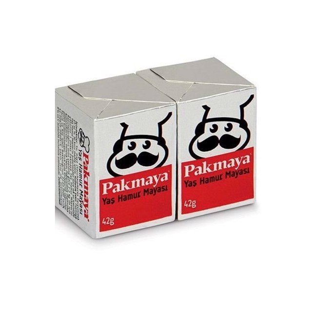 Pakmaya Yaş Hamur Mayası 2'li 42 gr