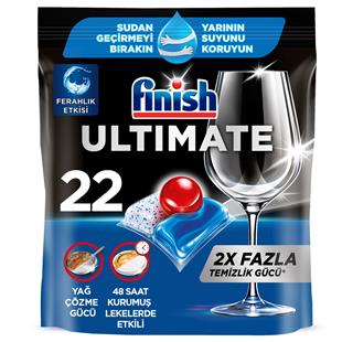 Finish Ultimate Kapsül 22 Tablet Bulaşık Deterjanı