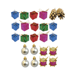 Leva Büyük Karışık Süs 24'lü