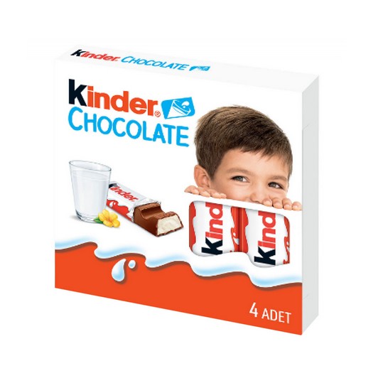 Kinder Çikolata 4 LU 50 gr