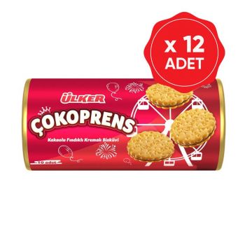 Ülker Çokoprens 10 lu 300 Gr x 12 Adet