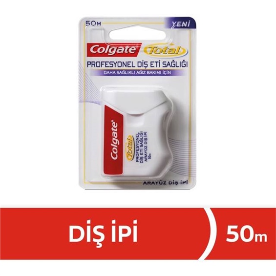 Colgate Total Pro Diş Eti Sağlığı Diş İpi 50 Mt
