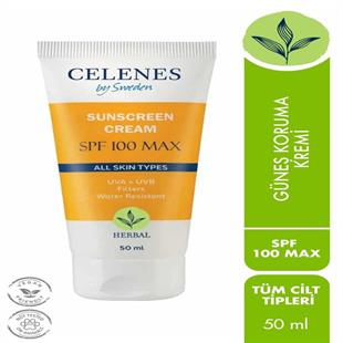 Celenes By Sweden Max Güneş Koruyucu Krem SPF100 50 ml