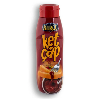 Burcu Büfe Tipi Ketçap Acılı 650 Gr