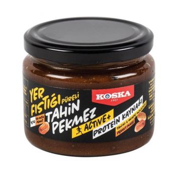 Koska Tahin Pekmez Yer Fıstığı Püreli 320 Gr.Cam