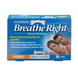 Breathe Rıght Burun Bandı Normal 10 Lu