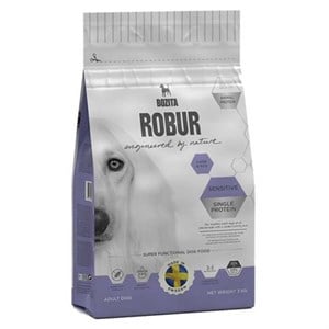 Bozita Robur Sensitive Single Protein Kuzulu Köpek Maması 12,5 kg
