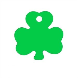 Petag Aluminium Kedi ve Köpek İsimliği Yonca Yaprağı Yeşil