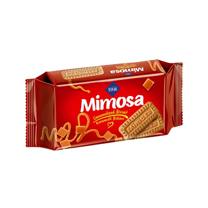 CIZMECI TIME MIMOSA KARAMELIZE BISKUVI 128 G