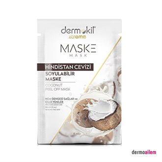 Dermokil Hindistan Cevizi Soyulabilir Maske 15 ml