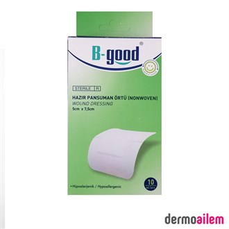 B-Good Hazır Pansuman 5cm x 7.5cm 10'lu Yara Örtüsü