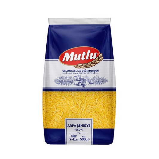 Mutlu Makarna Arpa Şehriye 500 Gr