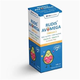 Rudis Avomega Omega 3 Şurup 150 ml