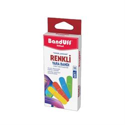 Banduff Yara Bandı Renkli 10 Adet