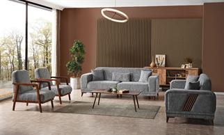 Milanor Estelya 3+3+1+1 Maksi Koltuk Takımı