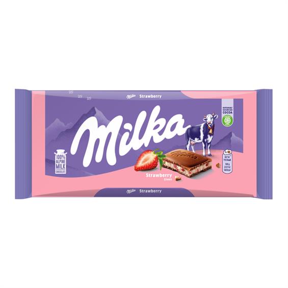 Milka Tablet Çilek Yoğurt 100 Gr