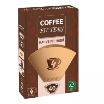 Coffee Filters Filtre Kahve Kağıdı No:4 40 Adet