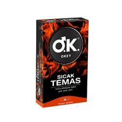 Okey Prezervatif Sıcak Temas 10lu