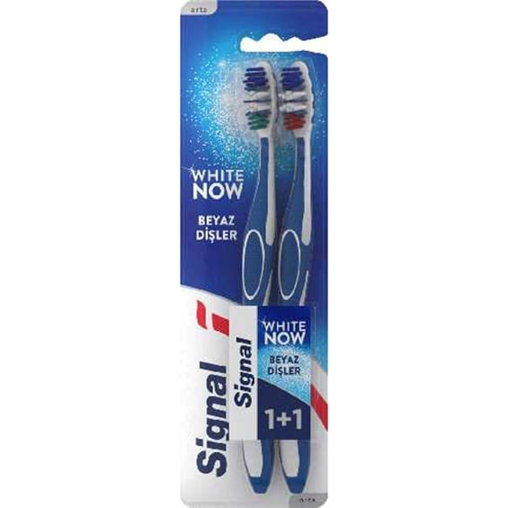 Signal White Now Beyaz Dişler 1+1 Diş Fırçası