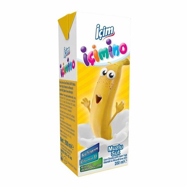 İçim İçimino Süt Muz 180 ml