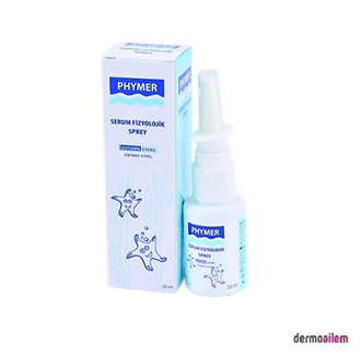 Phymer Serum Fizyolojik Sprey 20 ml