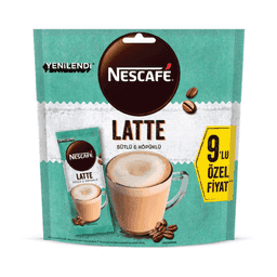 Nescafe Latte Toz Karışım 9'lu