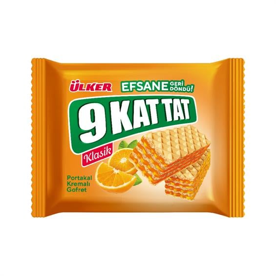 Ülker 9 Kat Portakallı Gofret 39 gr