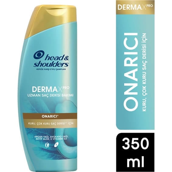 Head & Shoulders Dermaxpro Onarıcı Kepek Karşıtı Şampuan Kuru Saç Derisi İçin 350 ml