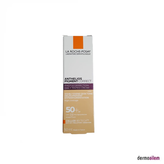 La Roche Posay Anthelios Pigment Correct Güneş Koruyucu Spf 50+ Faktör 50 ml - Light