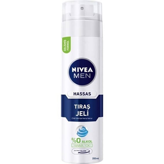 Nivea Hassas Serinletici Tıraş Jeli 200 Ml