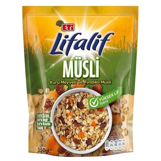Eti Lifalif Meyveli Fındıklı Müsli 350 gr