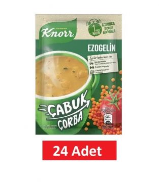 Knorr Çabuk Çorba Ezogelin Çorbası 24'lü Paket