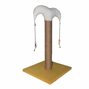 Bedspet Palyaço Kedi Tırmalama Sarı