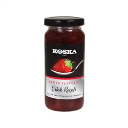 Koska Şeker İlavesiz Çilek Reçeli 290 Gr
