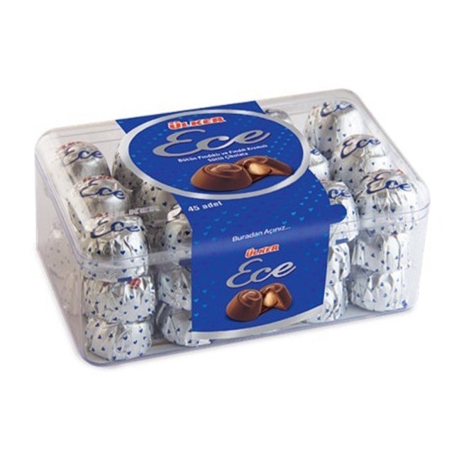 Ülker Ece İkramlık Fındıklı Sütlü Çikolata 458 gr