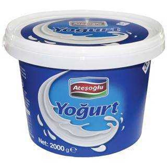 Ateşoğlu Yarım Yağlı Yoğurt 2000 gr