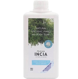 Incia Doğal Hijyenik El ve Vücut Sabunu 1 lt