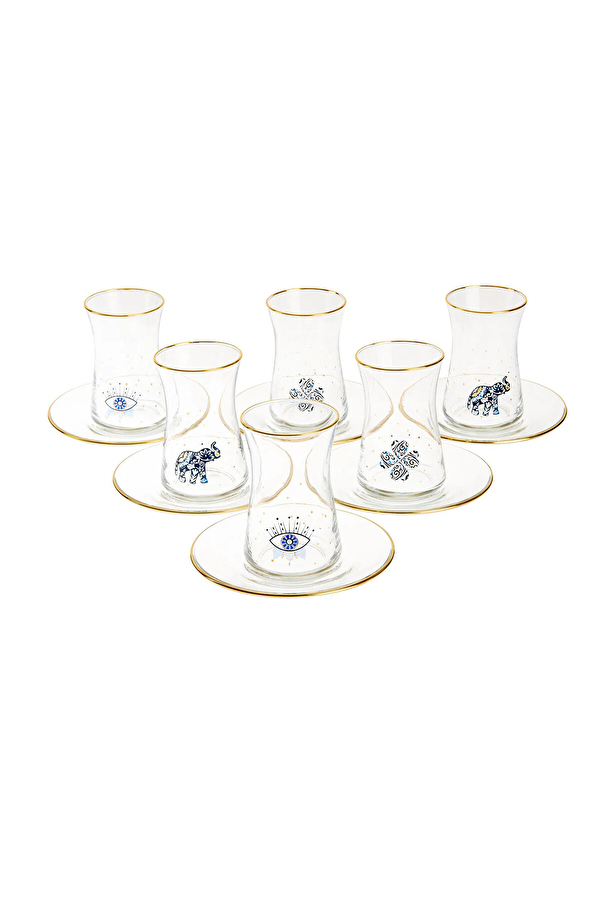 Rakle Lucky Charm Çay Seti 12 Parça 170cc