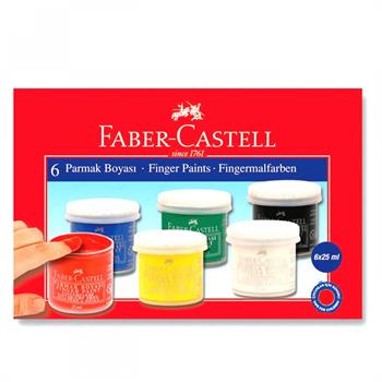 Faber Castell Parmak Boya Kaplı 6 Lı