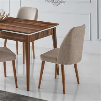 Karataş LU-642 Luna Sandalye V-06/ Ceviz