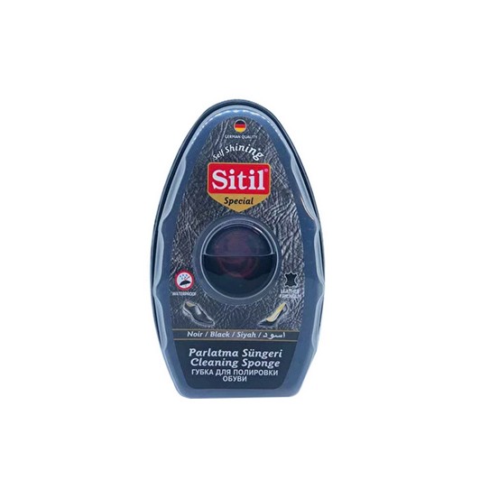 SİTİL PARLATICI SÜNGER GENİŞ KUTU SİYAH