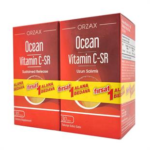 Ocean Vitamin C-SR 30 Tablet - 1 Alana 1 Bedava